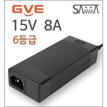 15V 8A GVE아답터 (6등급 국내 및 해외수출용) GM130-1500800-F