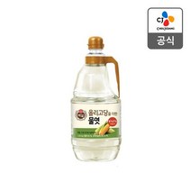 씨제이제일제당 백설 올리고당을 더한 물엿 2.45kg, 단품