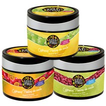 [공식수입] 파모나 슈가 바디스크럽 3종세트 (바나나+페어+파파야) 300g*3종, 300g, 3개