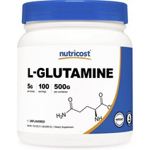 배송5-7일 뉴트리코스트 L 글루타민 파우더 블루라즈베리, 500g × 1개