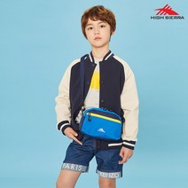 하이시에라 키즈크로스백 - 블루라임