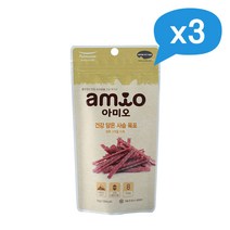 아미오 애견간식 건강담은 사슴 육포 50g x 3개, 단품, 50ml