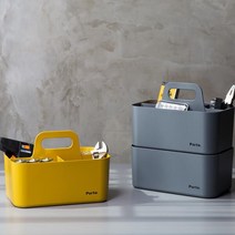 시크점빵 마이룸 포르타 컴팩트 250x156x170 공구 정리 펜꽂이, 그레이
