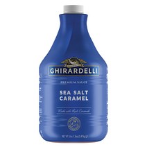 기라델리 시솔트 카라멜 소스 2.47kg, 단품
