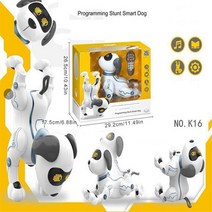 반려 로봇 강아지 애완 용 개 ai 인공지능 사족 보행 스마트 펫 움직이는 장난감 Robot Puppy Toy Dogs Tha, 한개옵션0