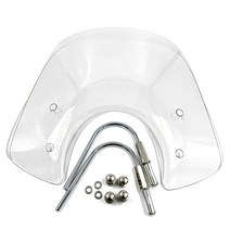 오토바이 윈드스크린 스쿠터 윈드 스크린 실드 플라이 디플렉터 프로텍터 Piaggio Vespa LX50 LX125 GT200, 03 Transparent