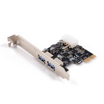 USB3.0 2포트 PCIE 확장카드 LP타입 NEXT-212U3, 단품