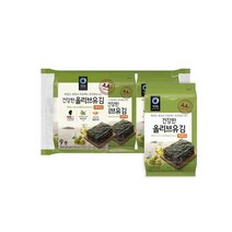청정원 올리브유 재래김 5gx9봉(6+3)(번들), 2개