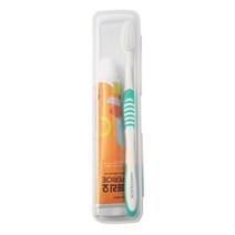 휴대용케이스세트 (칫솔+치약) 원터치 여행용세트, 1개