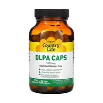컨트리라이프 DLAP 페닐알라닌 캡슐 1000mg 60캡슐 비타민B6 피리독신 함유, 1개, 기본