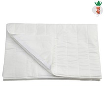 이케아 침대패드 매트리스보호 루드로스 화이트 140x200cm 침구 시트 덮개 방진 펜션