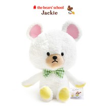 MDG5208 FC 베어스쿨 재키 데이빗 스탠다드 인형(35cm) 베어스쿨 재키 데이빗 인형 재키인형 봉제인형 캐릭터인형 동물인형 인형장난감 애착인형 인형선물 발렌타인데이선물 어린이선물 아이선물 장난감 베어스쿨/재키/데이빗/인형, 상세 설명 참조