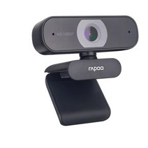 Rapoo C260 웹캠 HD 1080P USB 마이크 포함 라이브 방송용 회전식 화상 통화 회의 카메라, CN_Rapoo C260