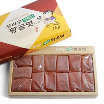 장바우 치악산 황골엿 갱엿(조각) 1kg 식품명인 제70호