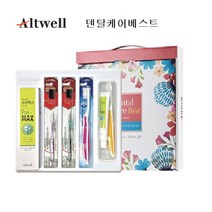앨트웰 덴탈케어베스트 치약치솔여행용체험키트 선물세트, 270g, 1세트