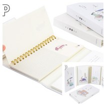 3IN1 스케쥴러 다이어리 일러스트 스프링 노트 업무관리 스케줄러