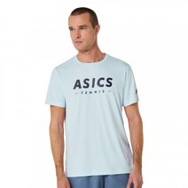 ASICS 아식스 맨 코트 테니스 그래픽 티2041A259406 남자 반팔 라운드 티셔츠 2041A259406