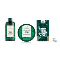 더바디샵 티트리 헤어 선물세트 (샴푸400ML+헤어 스크럽 240ML)
