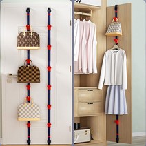 가방 모자 걸이 후크 고리 방문옷걸이 문걸이 도어 행거, 옐로우