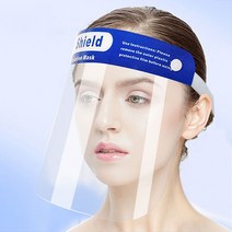 온더칩 페이스쉴드 투명마스크필름 10개, 페이스쉴드 (10개)