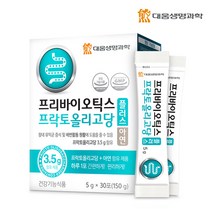 [KT알파쇼핑]대웅생명과학 프리바이오틱스 프락토올리고당 1박스, 1개