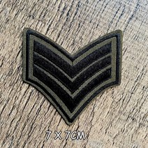 계급장 소방 경찰 군인 1+1 도매 골드 실버 레드 군사 계급 자수 패치 의류 전술 군대 로고 철 옷 재킷 배지 아플리케