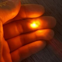 5pcs 깜박이 Led SMD 0805 깜박임 3V 모델 기차 사전 납땜 마이크로 철도 레이아웃 장난감 건담 조명 1 배터리 상자 279346, Yellow Flash