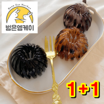만두 집게핀 올림머리 똥머리 포니테일 업스타일 올가미 반묶음 헤어망 당고머리 딤섬핀 (2EA)