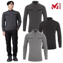 밀레 남성 간절기 블랑 집업 티셔츠 MVQFT402