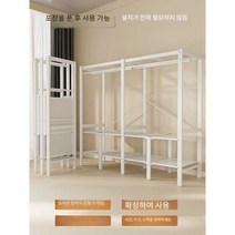 원룸옷장 간이 옷장 설치가 강철 프레임 천 간단한 드레스룸 침실, J