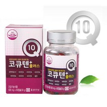 종근당건강 코큐텐 플러스 500mg 60캡슐 코엔자임 비타민E (2개월분)