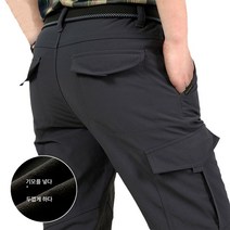 카고바지 남자 아웃도어 속건 바지 와이드 캐주얼 돌격 바지 빅사이즈 얇은 스포츠 등산 바지 남자 바지