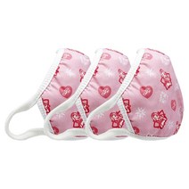 시크릿쥬쥬 키즈패턴 마스크 필터포함, 3팩