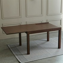 [리퍼][착불]스칼렛 확장형 사각 식탁 테이블, 없음