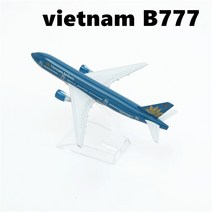 취미 수집용 항공사 비행기 모형 스케일 1:400 금속 항공기 복제 15cm 에어 한국 서울 아시아 항공 비행기 모델 크리스마스 방 장식 을 위한 선물 완구, 32 146.vietnam B777