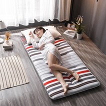 접이식 매트리스 싱글 토퍼 침대 바닥 거실 기숙사 학생 3단 미끄럼 방지 얇 가정용 호텔 보호 패드 식 슬리핑