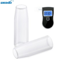 음주측정기 휴대용 음주단속 10pcs 디지털 호흡 알코올 테스터 음주 측정기 마우스, 없음
