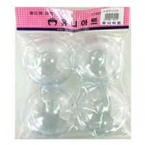 유니 반구 3000w.중12cm.1봉7P 아크릴 미술용품 스트로폼공 구 가공 만들기 크리스마스 신학기 할로윈