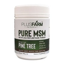 Healthfarm MSM powder 헬스팜 뉴질랜드 식이유황 소나무추출 엠에스엠 파우더 300g