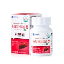 슈퍼 밀크씨슬칸 밀크씨슬 60정 간영양제 간건강