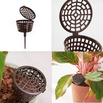 뚜껑형 비료 퇴비통 8X4.5CM 화분거름통 퇴비박스 비료통 비료투입기