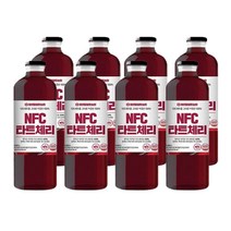 유어올 NFC 타트체리 원액 즙 주스 100%, 1000ml 8병