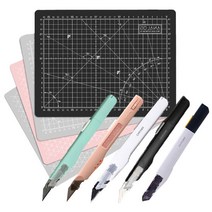 NEW 아날로그 셀프힐링 울트라 커팅매트 A4크롬 커터, 컬러매트, NEW 울트라 블랙 그레이