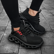 남녀공용 가벼운 경량 안전화 레드블랙 FS-003