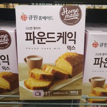 큐원홈메이트 파운드케익 500g x 3개