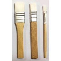 이케아 MALA 6종 유아용 붓세트 컬러링 그림교구, 평붓 8mm