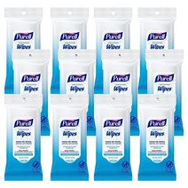 퓨렐 손 소독 물티슈 산뜻한 향 12개 9124-12-CMR, 상품선택