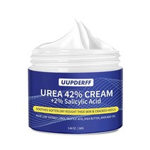 Urea 크림 42 Percent for Feet with 2% Salicylic Acid 5.64 Oz - Remover Hand 크림 Foot 크림 For Dry Cracked