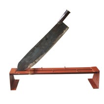 대형 작두 나무 짚 개작두 여물 한약 절단기 건초 사료 풀 소양 볏짚 손 농기구, 날길이600mm+날걸이2240445