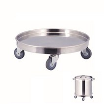 소쿠리 운반카 스텐 식당 대형솥 배식 카트 급식 매점, 52cmX13cmX1.0mm